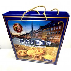 东望洋丹麦曲奇彩盒装  1000g x 8 pc  DWY Denmark Flavor Cookies Gift Box