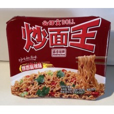 公仔炒面王爆香麻辣味 112g x 12 pcs Doll Fried Noodle - Spicy